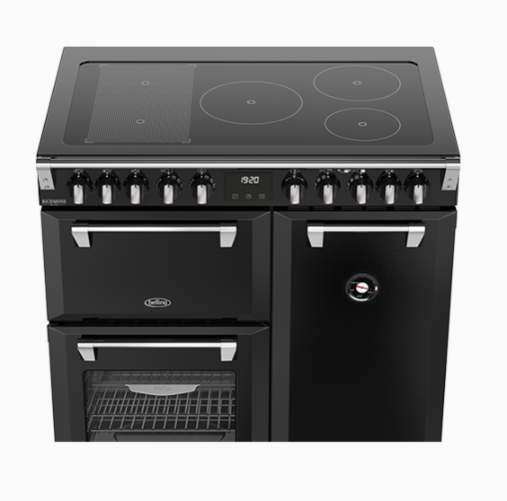 Belling BRDX90INDBL 90cm Richmond Deluxe Induction Cooker – Black