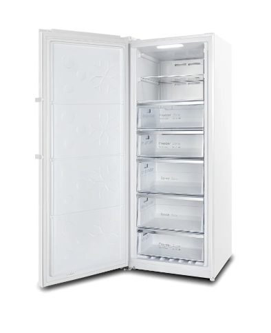 CHiQ CSH380NWL3 380L Hybrid Vertical Freezer Left Hinge White Freezer OR Fridge Hybrid