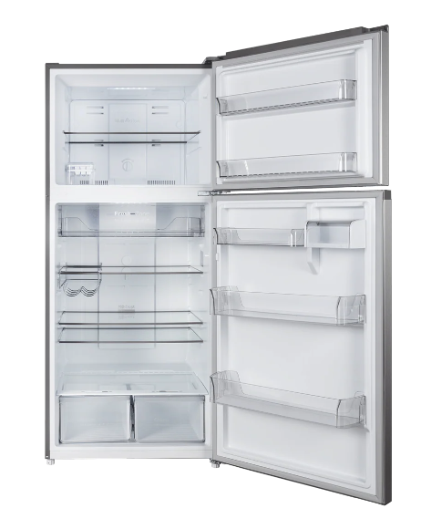 CHiQ CTM512NSS5E CHiQ 515L Top Mount Fridge Stainless Steel