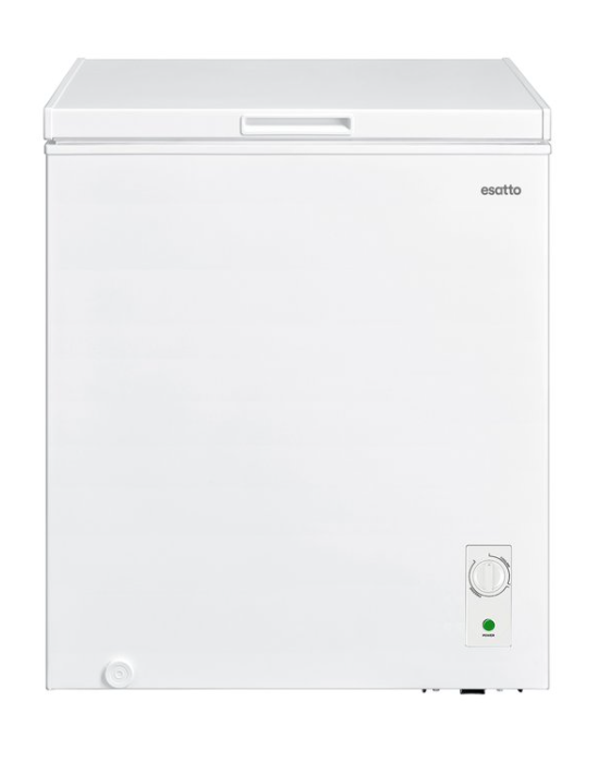 Esatto ECF142W2 142L Hybrid Chest Fridge/Freezer White Freezer OR Fridge Hybrid