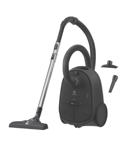 Electrolux EFB61112 Clean 600 Canister Bagged Vacuum Cleaner – Granite Grey