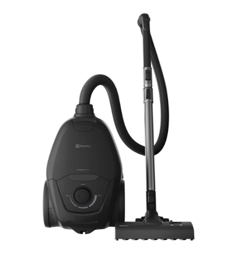Electrolux EFB71113EB UltraSilencer Plus Canister Bagged Vacuum Cleaner – Ebony Black