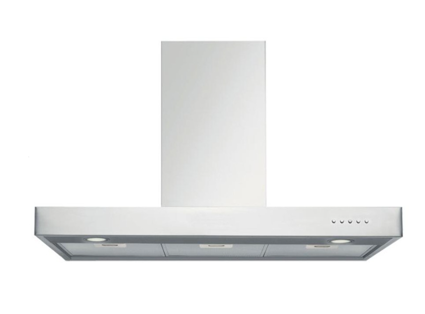 Baumatic GEH9023 90cm Stainless Steel Canopy Rangehood with 750m3/hr