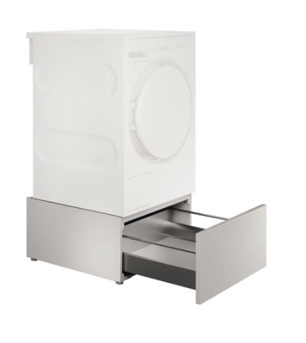 ASKO HP320W Hidden Helpers™ Laundry Pedestal with Pull-Out Storage Drawer – White