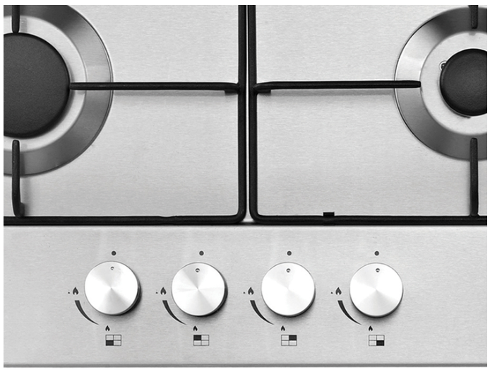 Inalto ICG6F 60cm Gas Cooktop Stainless Steel Cooktops