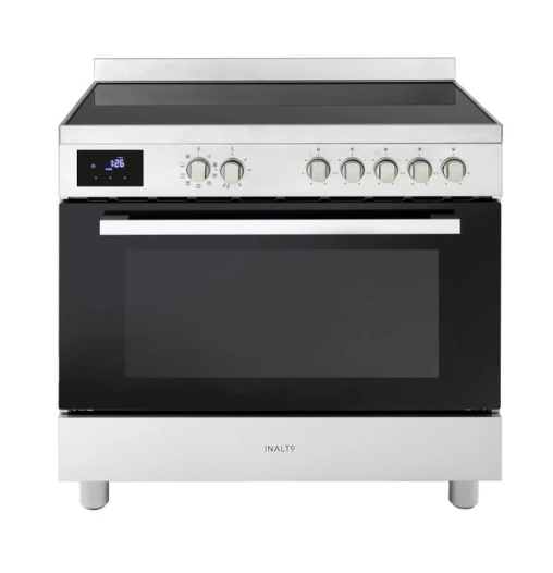 Esatto IU9EEB 90cm Freestanding Ceramic Cooker Freestanding Oven