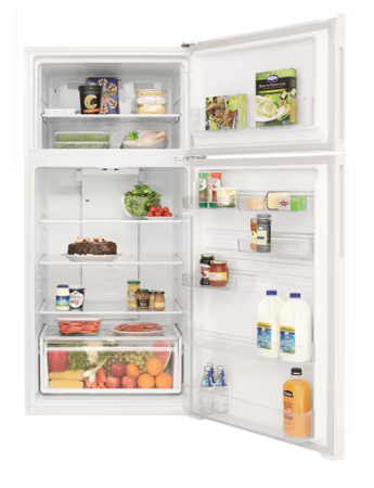 Kelvinator KTM5402WCR 503L Top Mount Fridge – White