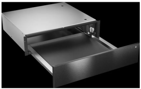 ASKO ODW61BS1 Craft 14cm Built-In Warming Drawer – Black Steel