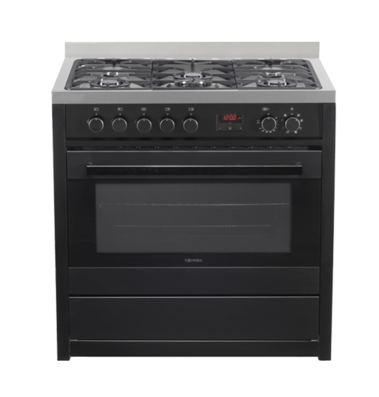 Technika TEG95TBK 90cm Dual Fuel Cooker