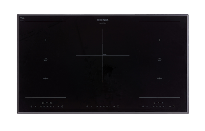 Technika TGC9IND-5 90cm 5 Zone Induction Cooktop – Black Glass