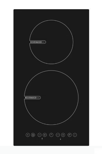 Tisira TIT35VE 30cm 2 Zone Induction Cooktop – Black Ceramic Glass