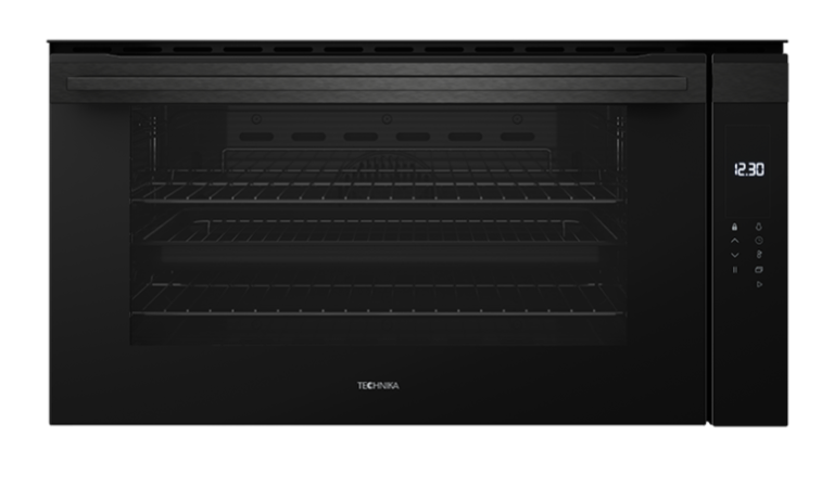 Technika TTDT910-6 90cm Built-In Multifunction Oven – Dark Stainless Steel & Black Glass