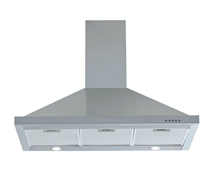 Viali V3FC90SS 900mm Canopy Rangehood in Stainless Steel Rangehoods