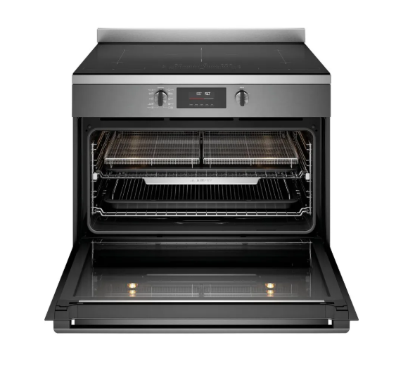 Westinghouse WFE9756DD 90cm Dark Stainless Steel Freestanding Induction Cooker