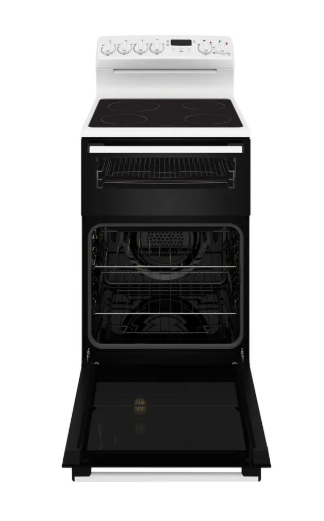 Westinghouse WLE543WCB 54cm freestanding electric oven and ceramic cooktop white Freestanding Oven