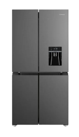 Westinghouse WQE4960BA 492L Quad Door Refrigerator – Matte Charcoal Black
