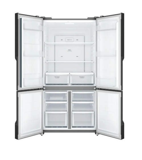 Westinghouse WQE5600BB 564L Quad Door Fridge - Matte charcoal black Refrigerator