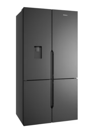 Westinghouse, WQE5660BA, 564L Quad Door Fridge - Matte charcoal black