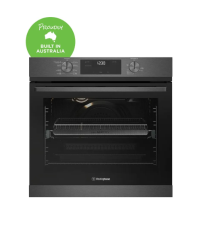 Westinghouse WVE6516DD 60cm multi function 8 oven with AirFry dark stainless steel Built in Ovens