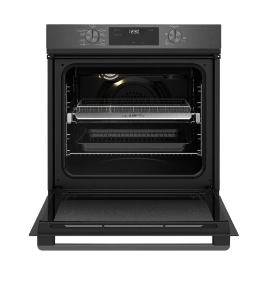 Westinghouse WVE6516DD 60cm multi function 8 oven with AirFry dark stainless steel Built in Ovens
