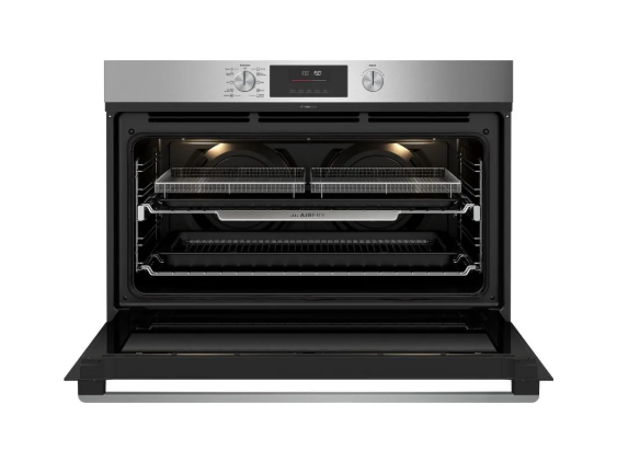 Westinghouse WVEP9716SD 90cm multi-function 10 pyrolytic oven with AirFry, stainless steel