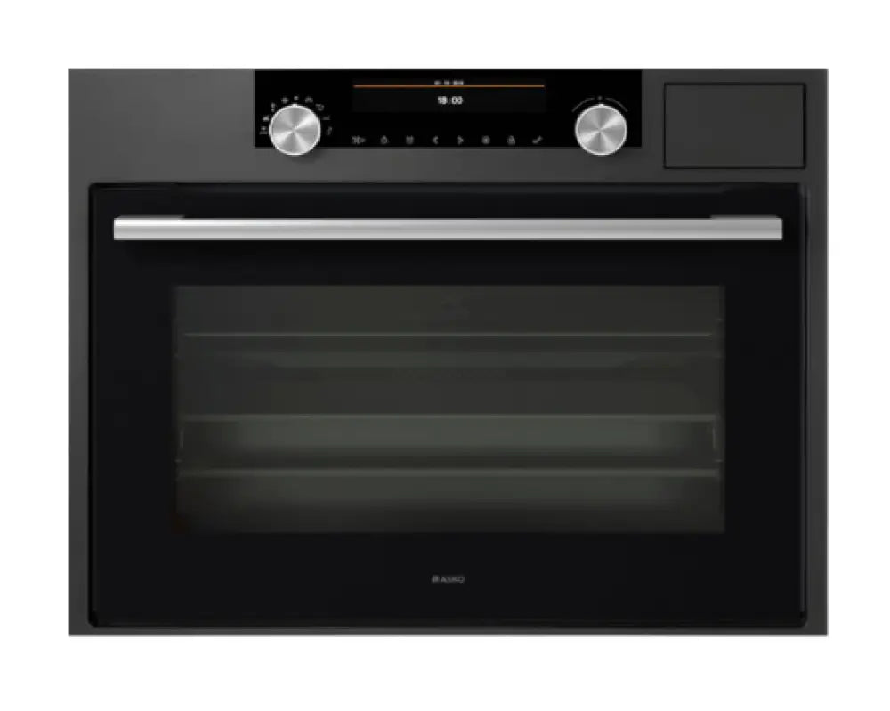 ASKO OCS8487A 45cm Combi Steam Oven - Graphite Black - Built in Ovens