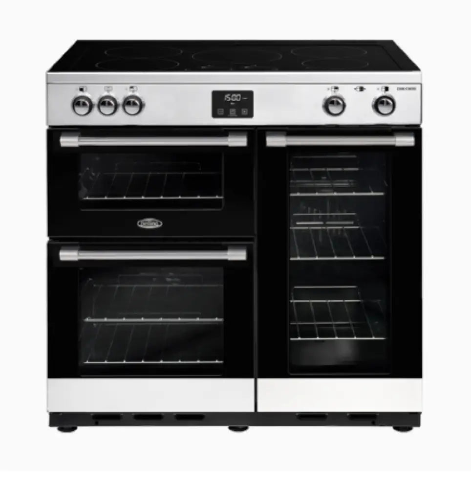Belling BCC900ISS 90cm CookCentre Deluxe Induction Freestanding Cooker – Stainless Steel - Freestanding Oven