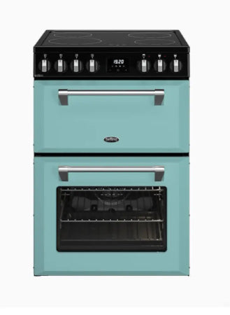 Belling BMR60DOINDCB 60cm Colour Boutique Mini Richmond Induction Freestanding Cooker – Country Blue - Freestanding Oven