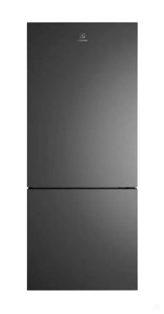 Electrolux EBE4302BDL 425L UltimateTaste 500 bottom freezer fridge - Matte Black Left Hand Refrigerator