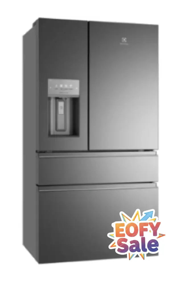 Electrolux EHE6899BA 609L UltimateTaste 900 French Door Fridge Dark Stainless Steel - Refrigerator