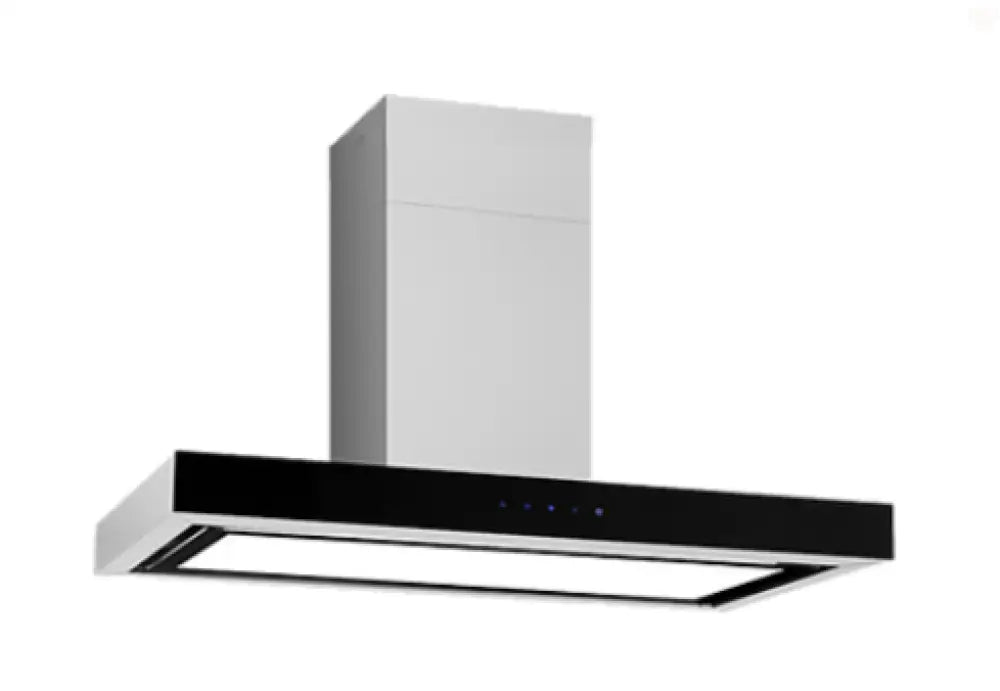 Glem Gas GQA90TBLED 90cm Quiet Air Off-Board Canopy Rangehood – Stainless Steel - Rangehoods