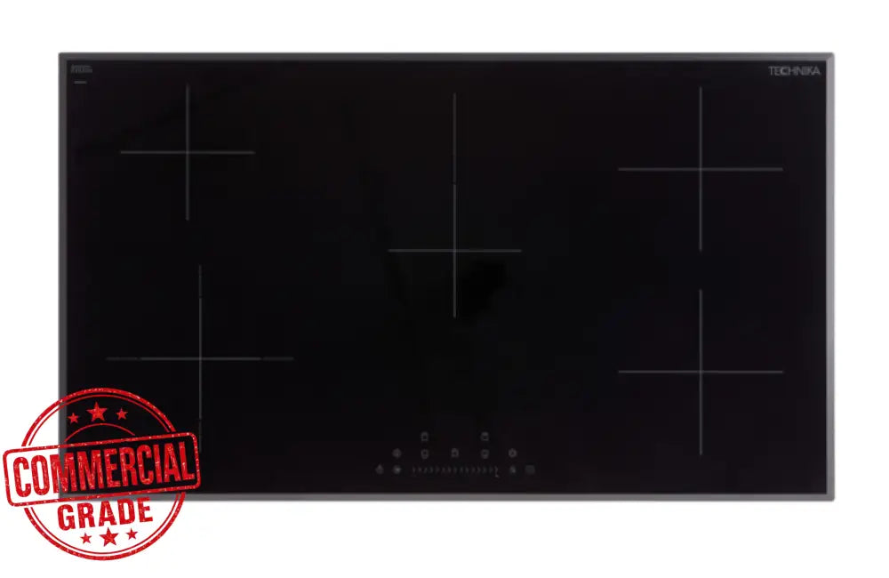 Technika 95HTSS-5 90cm Ceramic Cooktop Black Glass - Cooktops
