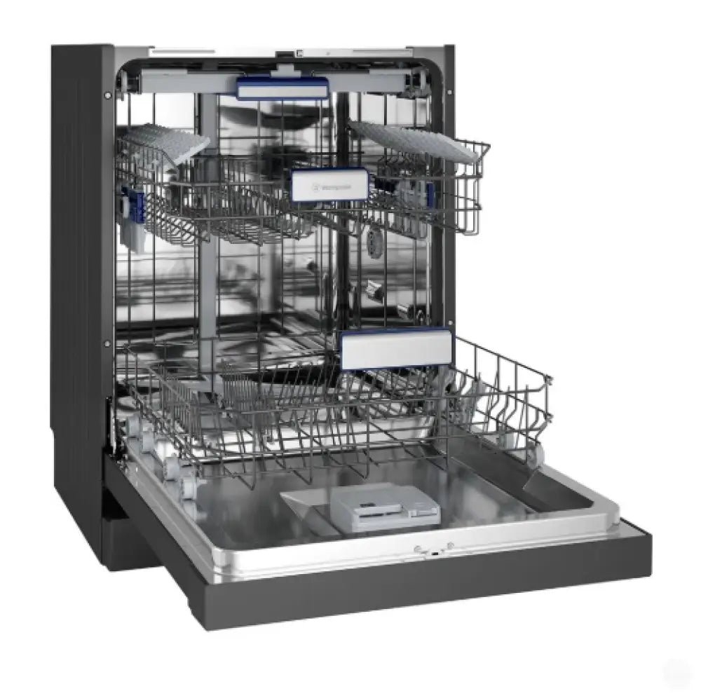 Westinghouse WSF6608KXB 60cm Dark Stainless Steel 15 Place Freestanding Dishwasher Dishwasher