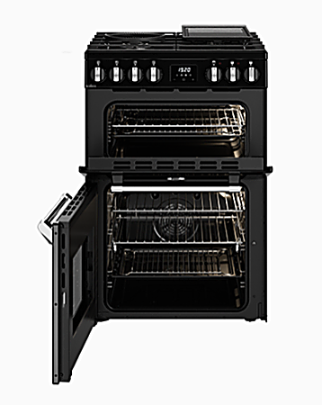 Belling BMR60DODFB 60cm Mini Richmond Dual Fuel Freestanding Cooker – Black