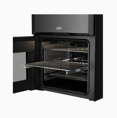 Belling BMR60DODFB 60cm Mini Richmond Dual Fuel Freestanding Cooker – Black