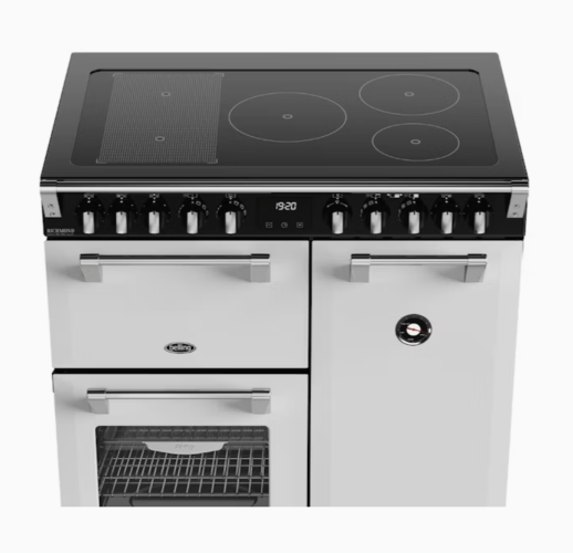 Belling BRD900IWH Richmond Deluxe 90cm Induction Range Cooker – White