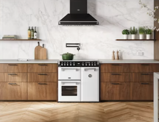 Belling BRD900IWH Richmond Deluxe 90cm Induction Range Cooker – White