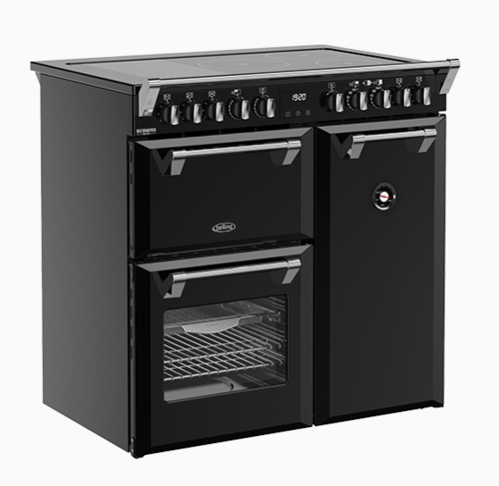 Belling BRDX90INDBL 90cm Richmond Deluxe Induction Cooker – Black