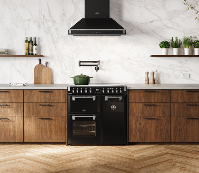 Belling BRDX90INDBL 90cm Richmond Deluxe Induction Cooker – Black