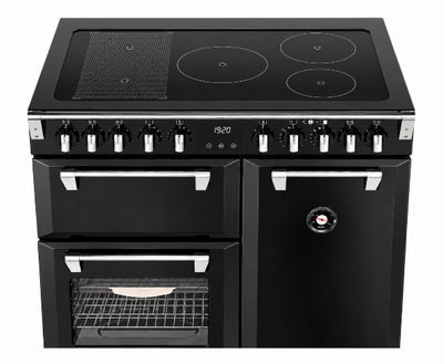 Belling BRDX90INDBL 90cm Richmond Deluxe Induction Cooker – Black