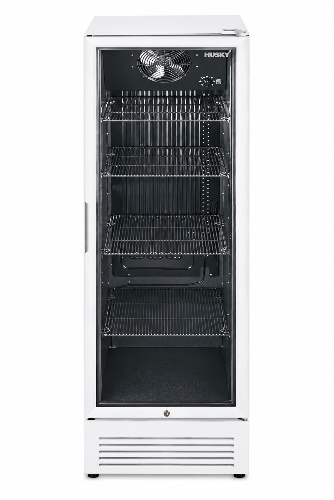 Husky C4HHMBWHAU 435L HomeBar Single Door Drinks Chiller – White
