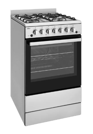 Chef CFG504SCH 54cm Freestanding Gas Cooker – Stainless Steel