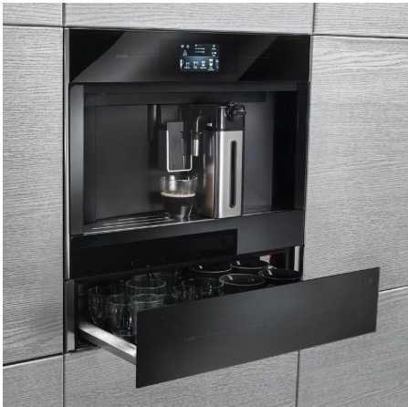 ASKO CM8478G 60cm Elements Built-In Coffee Machine – Pearl Black