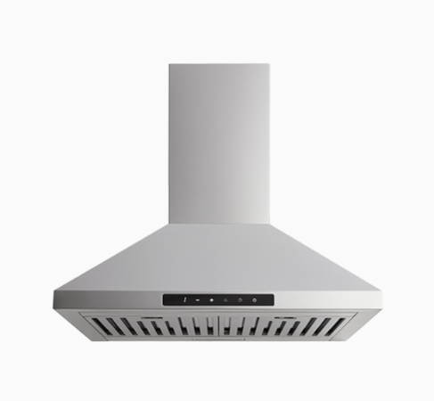 Euromaid CPT6S 60cm Pyramid Canopy Rangehood – Stainless Steel