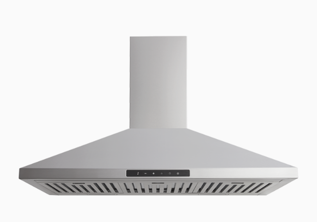 Euromaid CPT9S 90cm Pyramid Canopy Rangehood – Stainless Steel