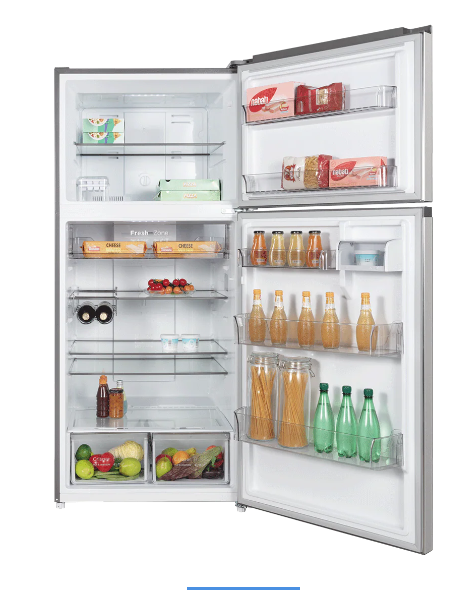 CHiQ CTM512NSS5E CHiQ 515L Top Mount Fridge Stainless Steel
