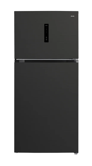 CHiQ CTM513NBS5E 515L Top Mount Fridge Black Steel