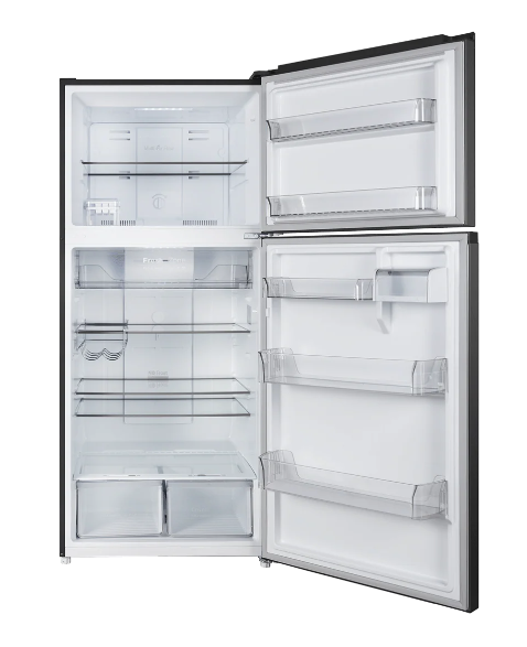 CHiQ CTM513NBS5E 515L Top Mount Fridge Black Steel