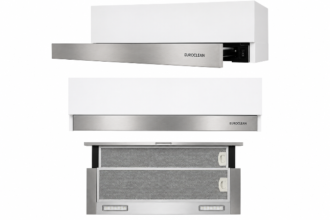 EUROCLEAN ECCB323RH 90cm Canopy Rangehood – Stainless Steel