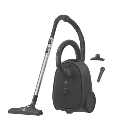 Electrolux EFB61112 Clean 600 Canister Bagged Vacuum Cleaner – Granite Grey